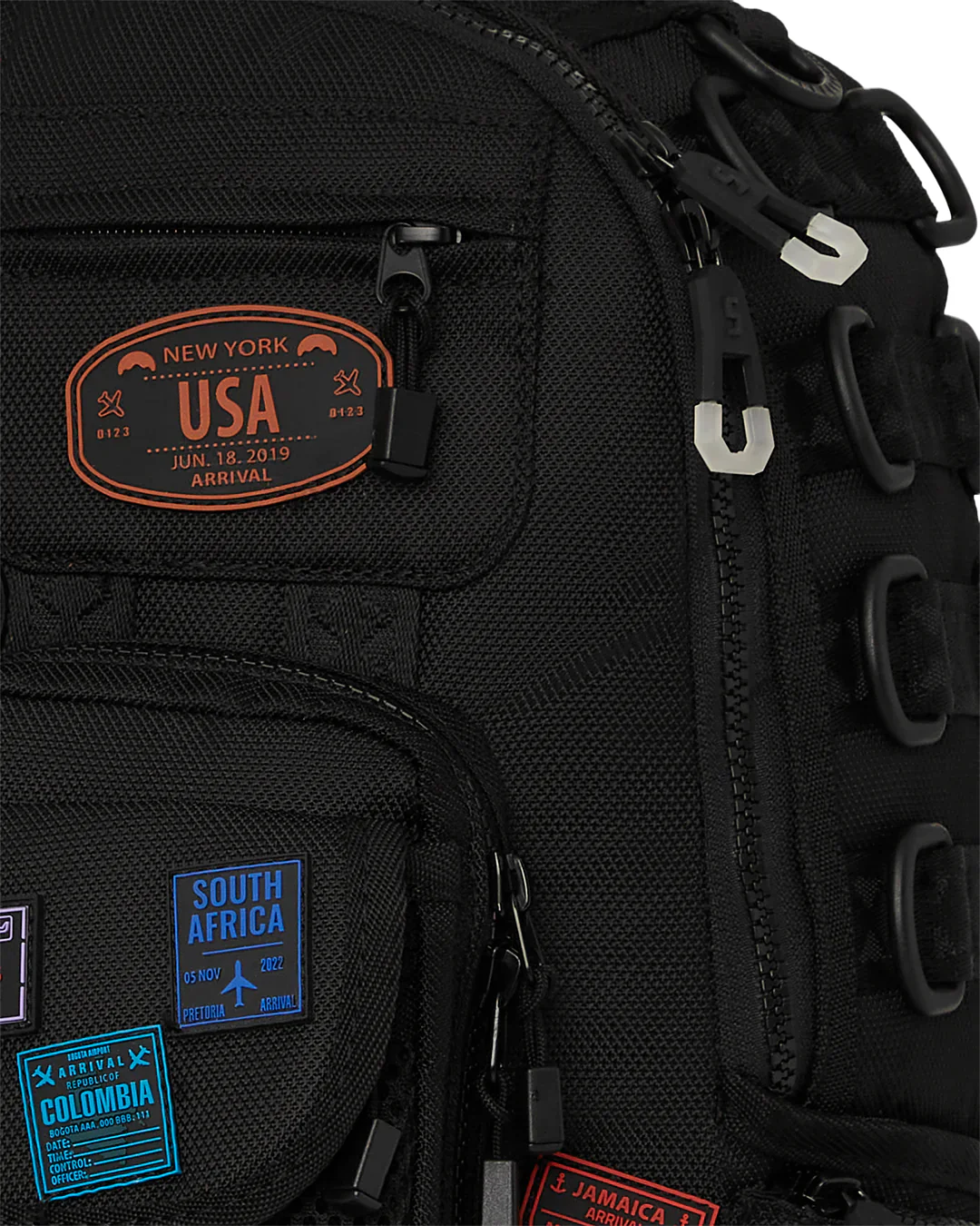 James Passport Stamps Special Ops Backpack - Image 9