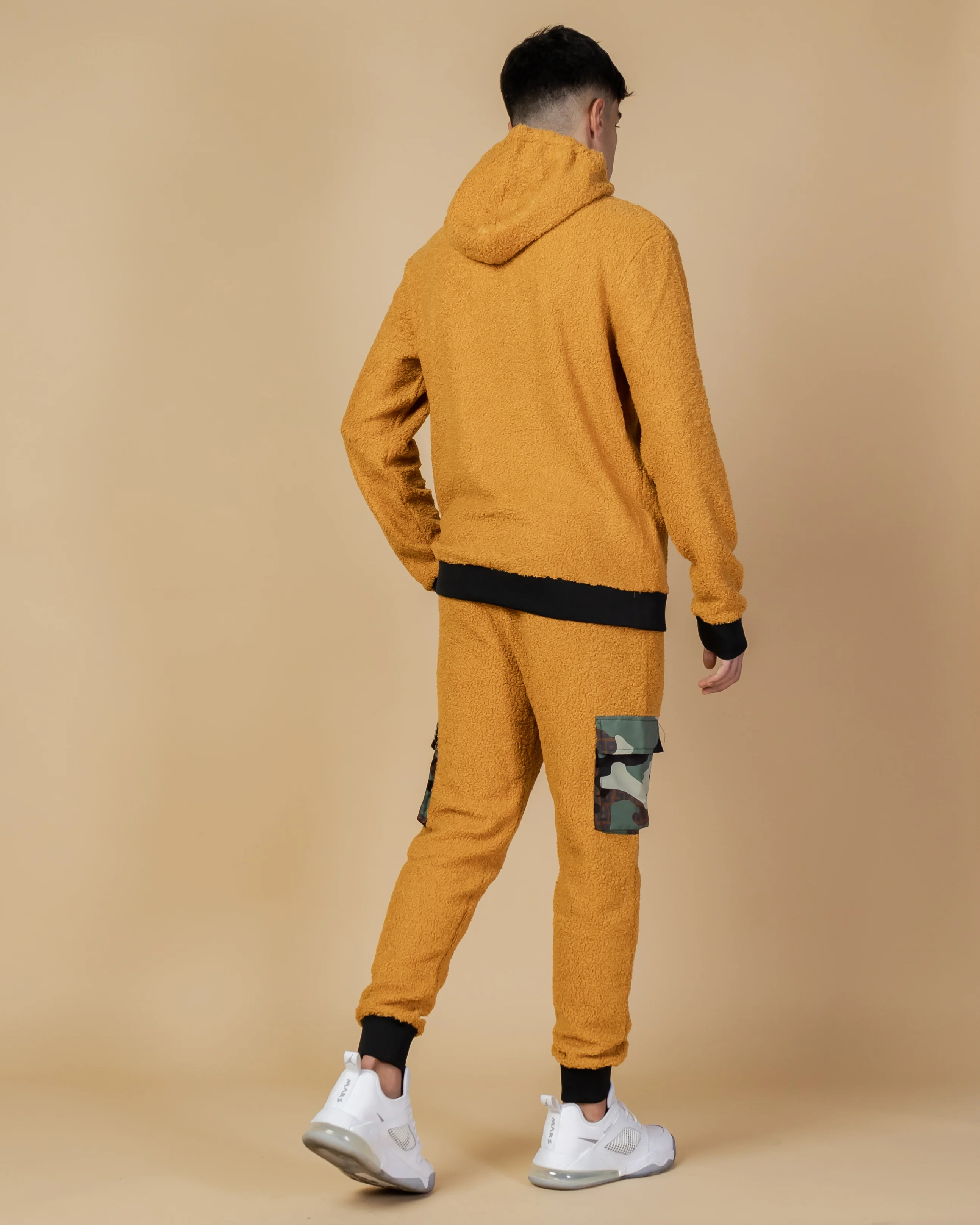 Teddy Pocket Pants Sand - Image 9