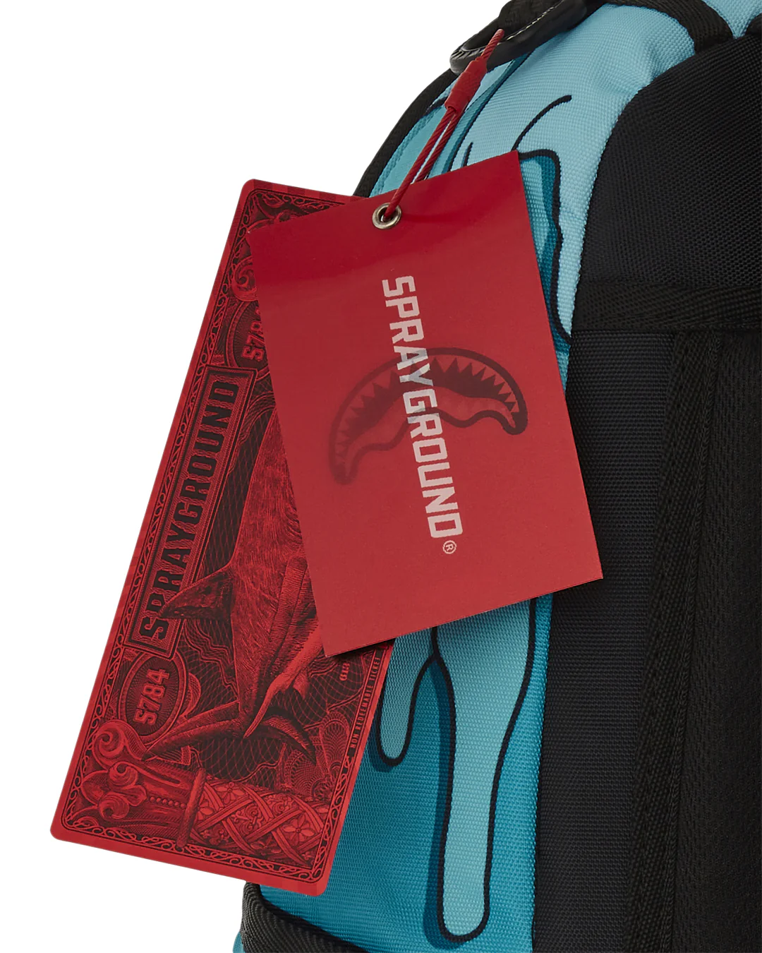 Jorge Rodriguez Blue Dripz Backpack - Image 10