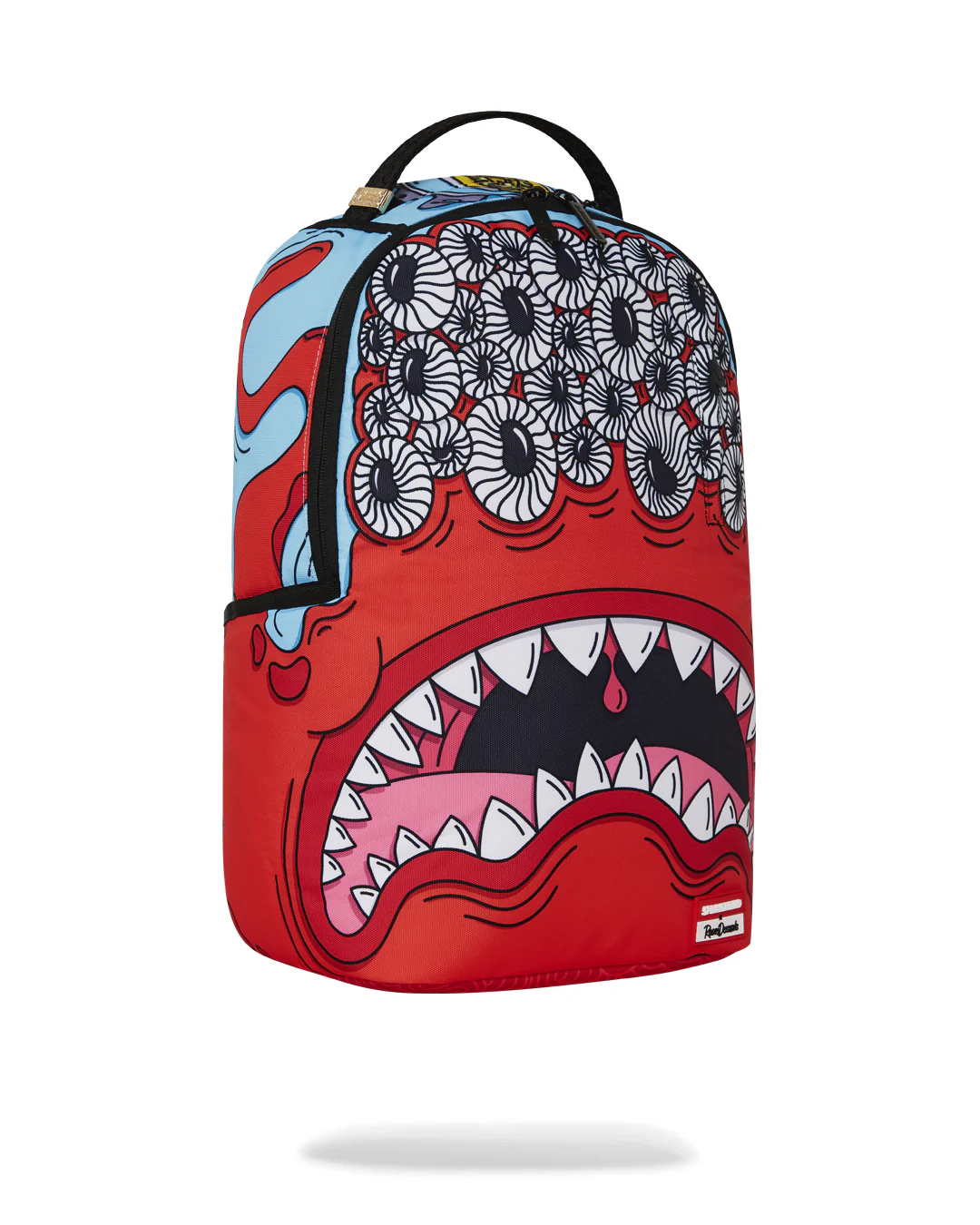 Jorge Rodriguez Many Eyed Red Monster Backpack - Image 2