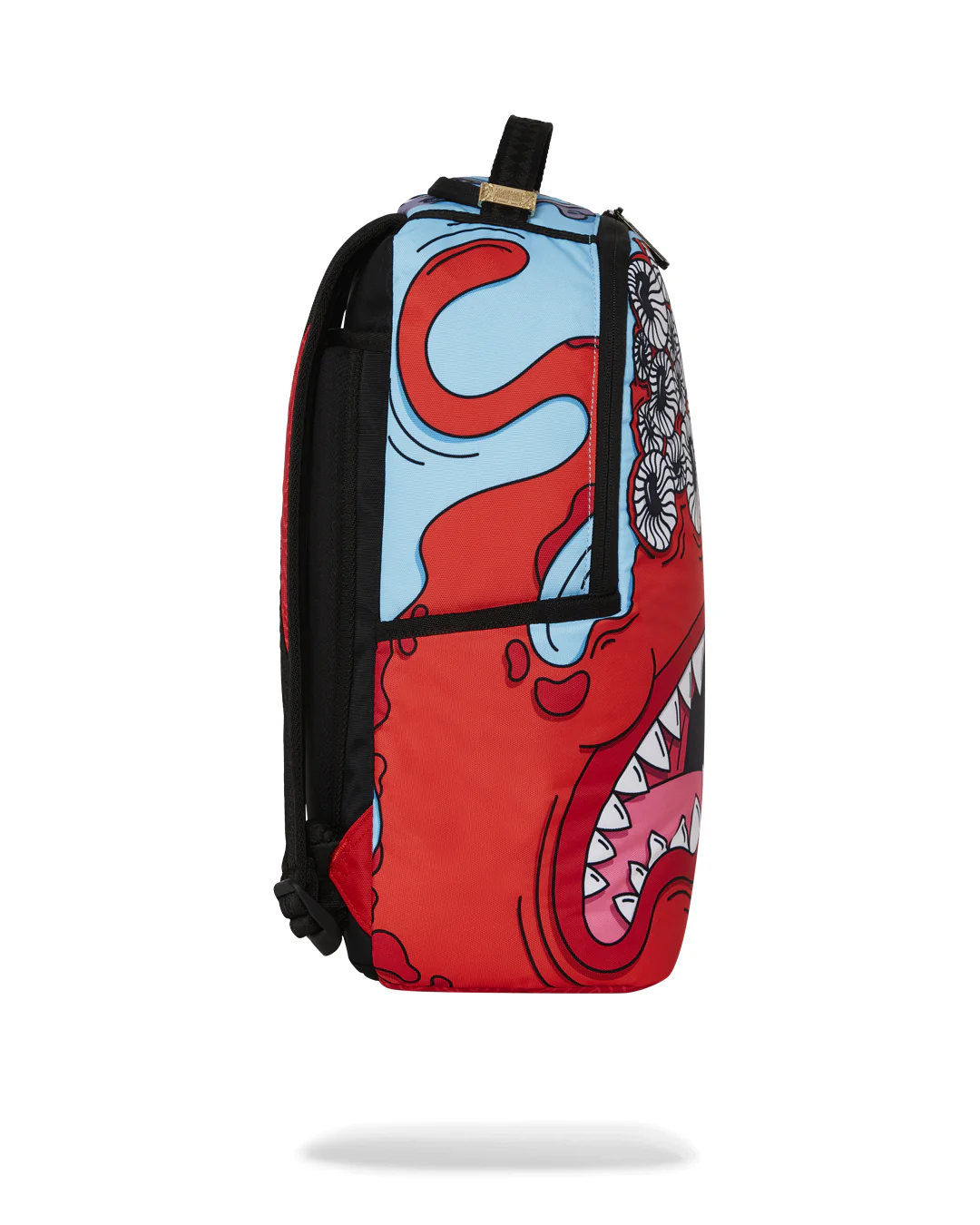 Jorge Rodriguez Many Eyed Red Monster Backpack - Image 3