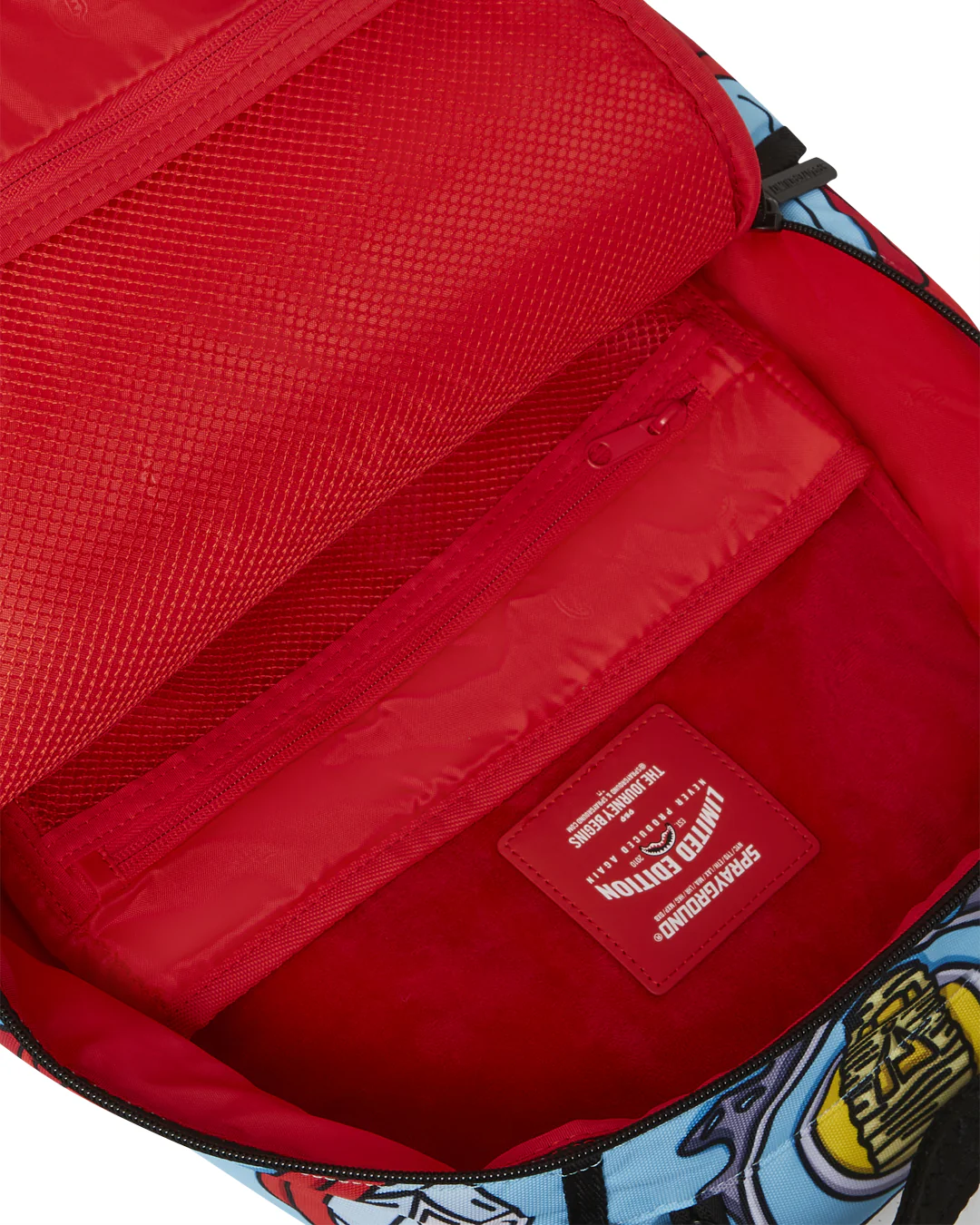 Jorge Rodriguez Many Eyed Red Monster Backpack - Image 8