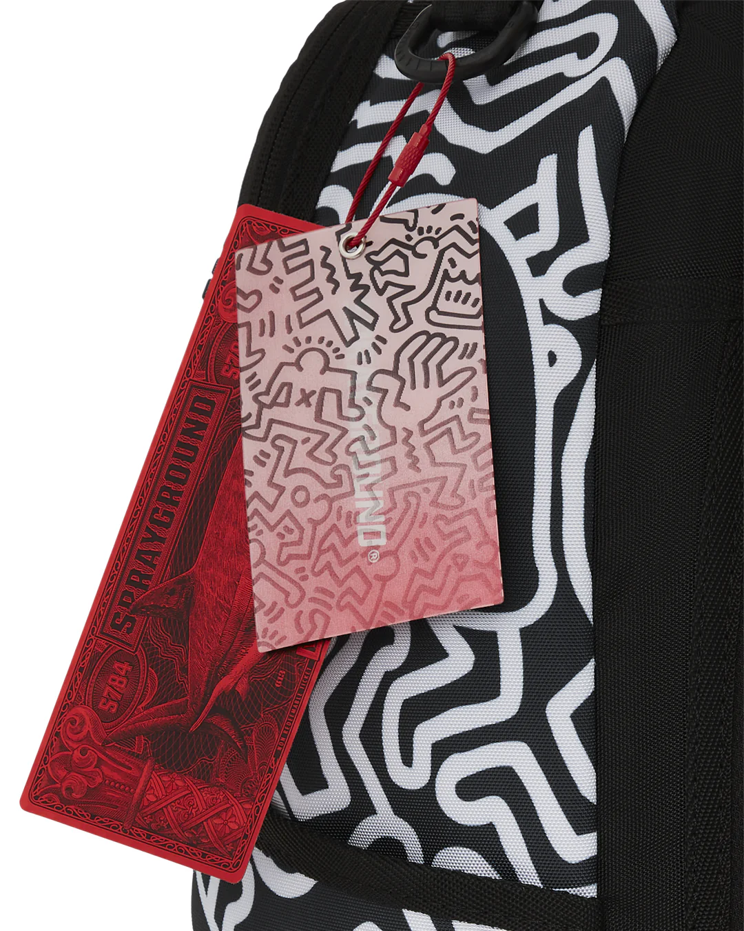 Keith Haring 3 Backpack - Image 11