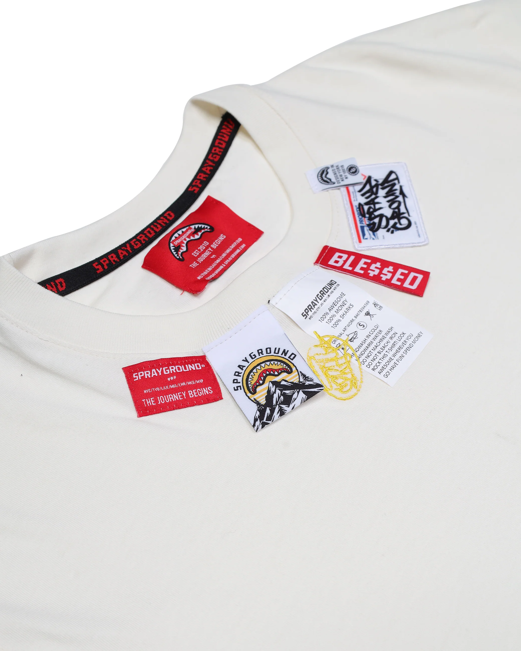 SPRAYGROUND LABEL REGULAR T-SHIRT - Image 7