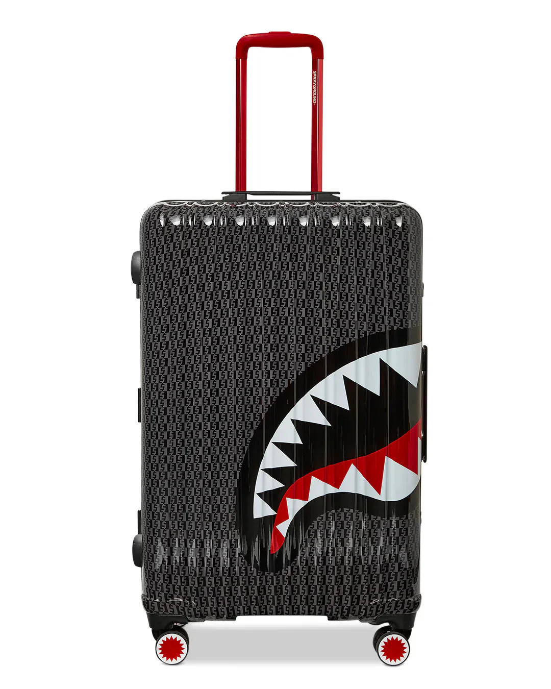 Grey Money Check Luggage 910cl182nsz