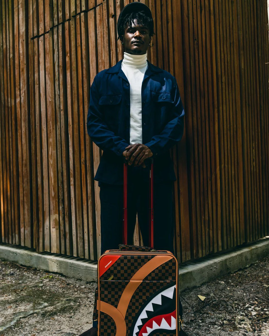 Sprayground Luggage HENNY AIR TO THE THRONE CUT & SEW VEGAN LEATHER CARRY-ON LUGGAGE Multicolor - Image 5