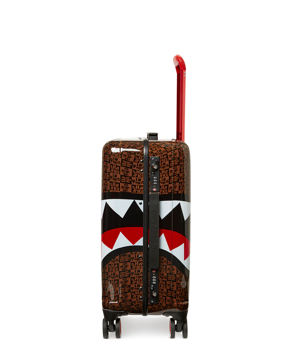 Sharks In Paris Check Carry On Luggage 910cl180nsz - Image 3