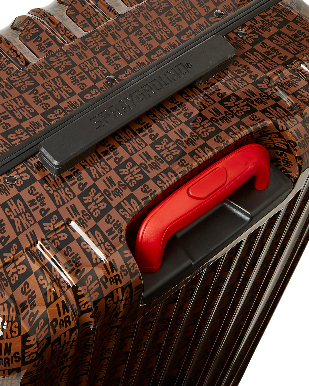 Sharks In Paris Check Carry On Luggage 910cl180nsz - Image 9