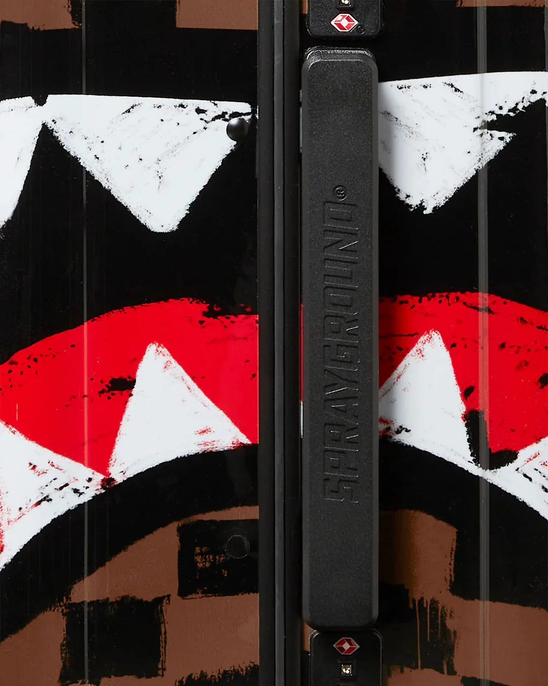 Sharks In Paris Painted Hard Luggage - Image 5