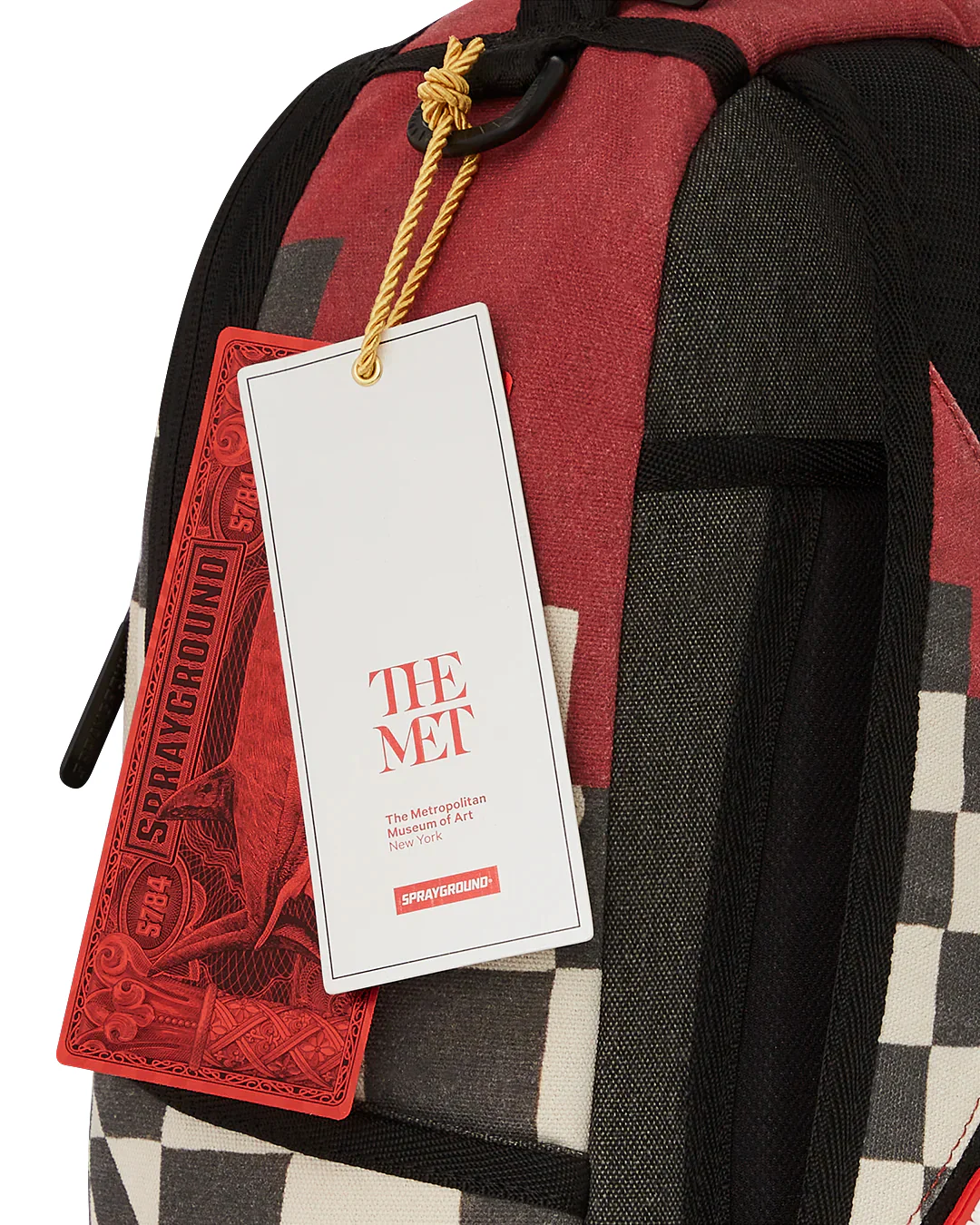 Met Checkboard Tunic Backpack - Image 14