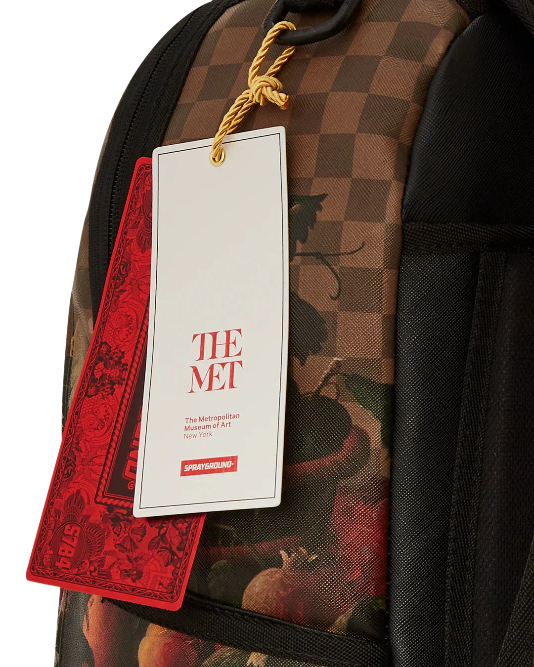 Met Flowers And Fruit Backpack - Image 7