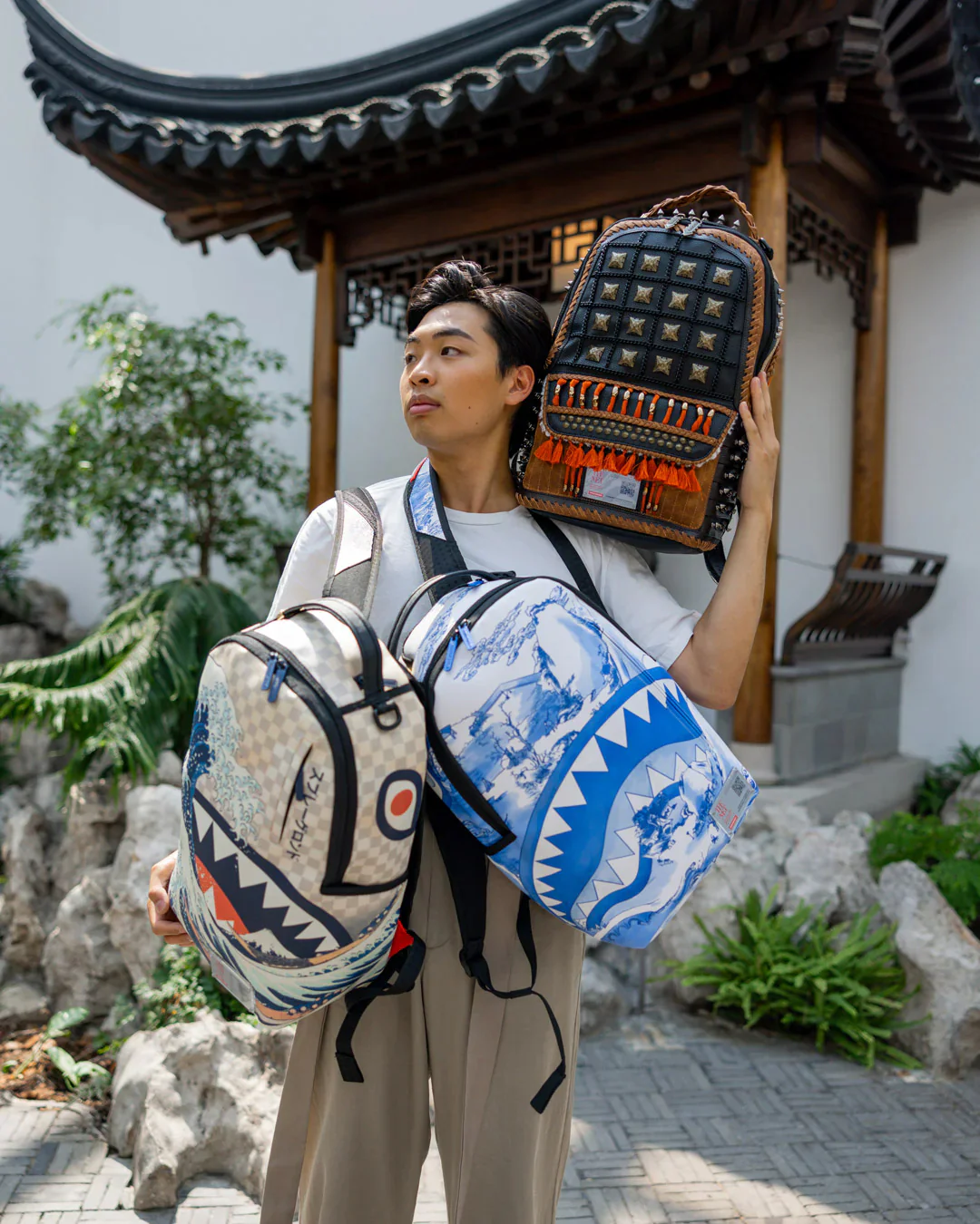 Met Japanese Shark Mountain Backpack - Image 8