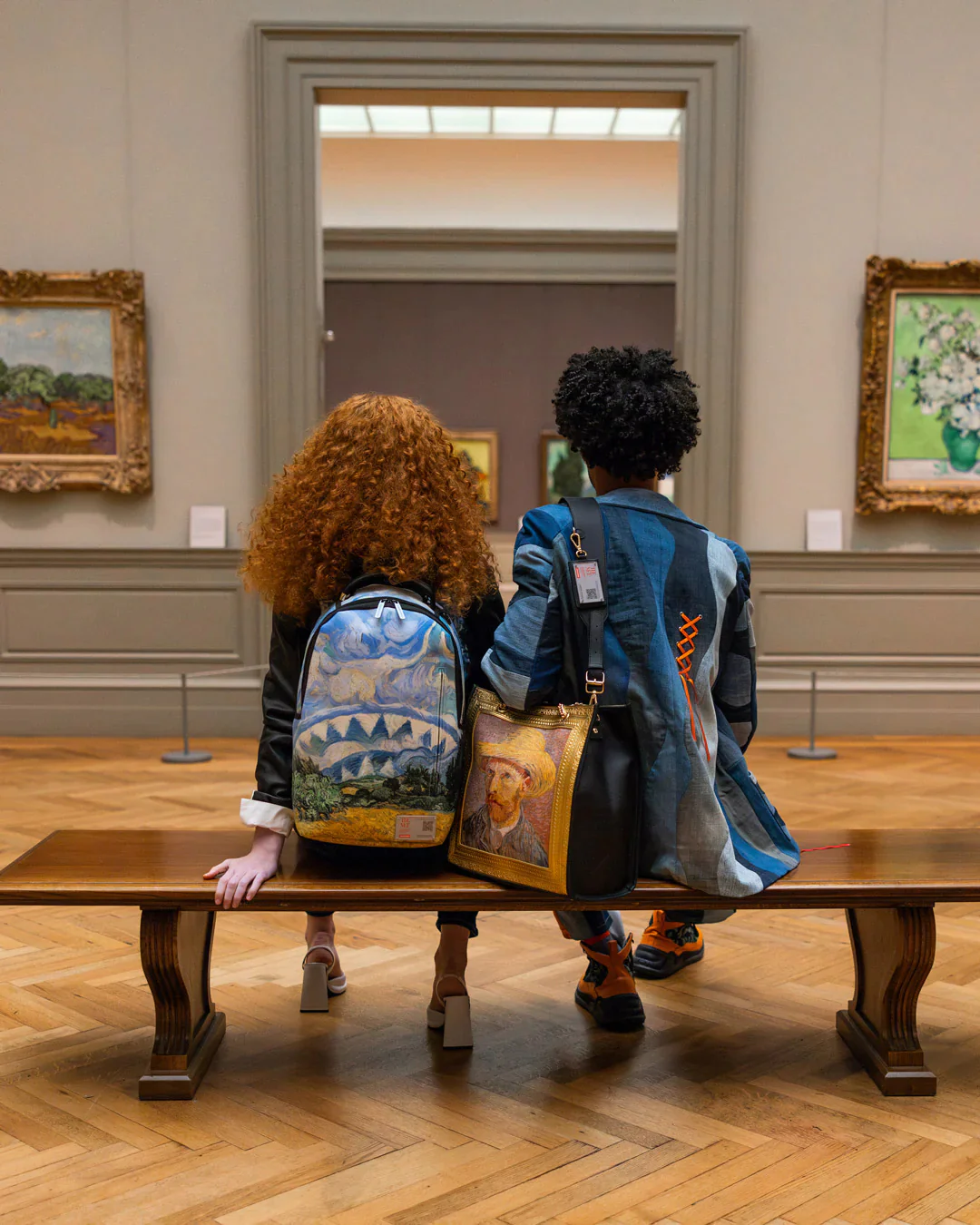 Met Van Gogh Frame Tote - Image 11