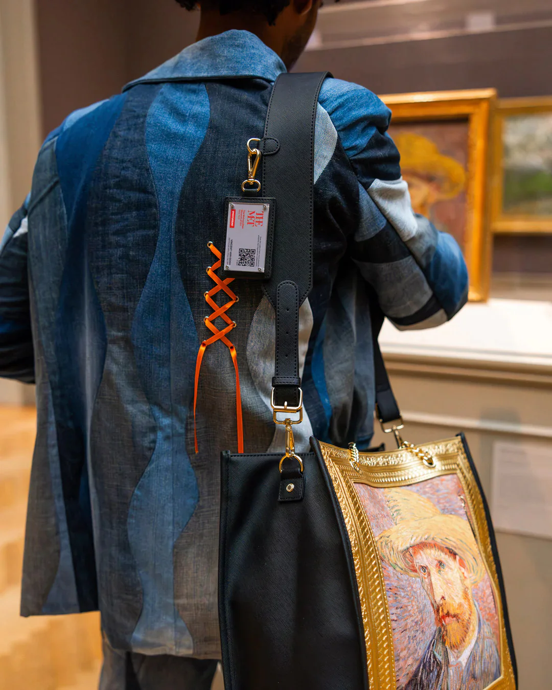 Met Van Gogh Frame Tote - Image 4
