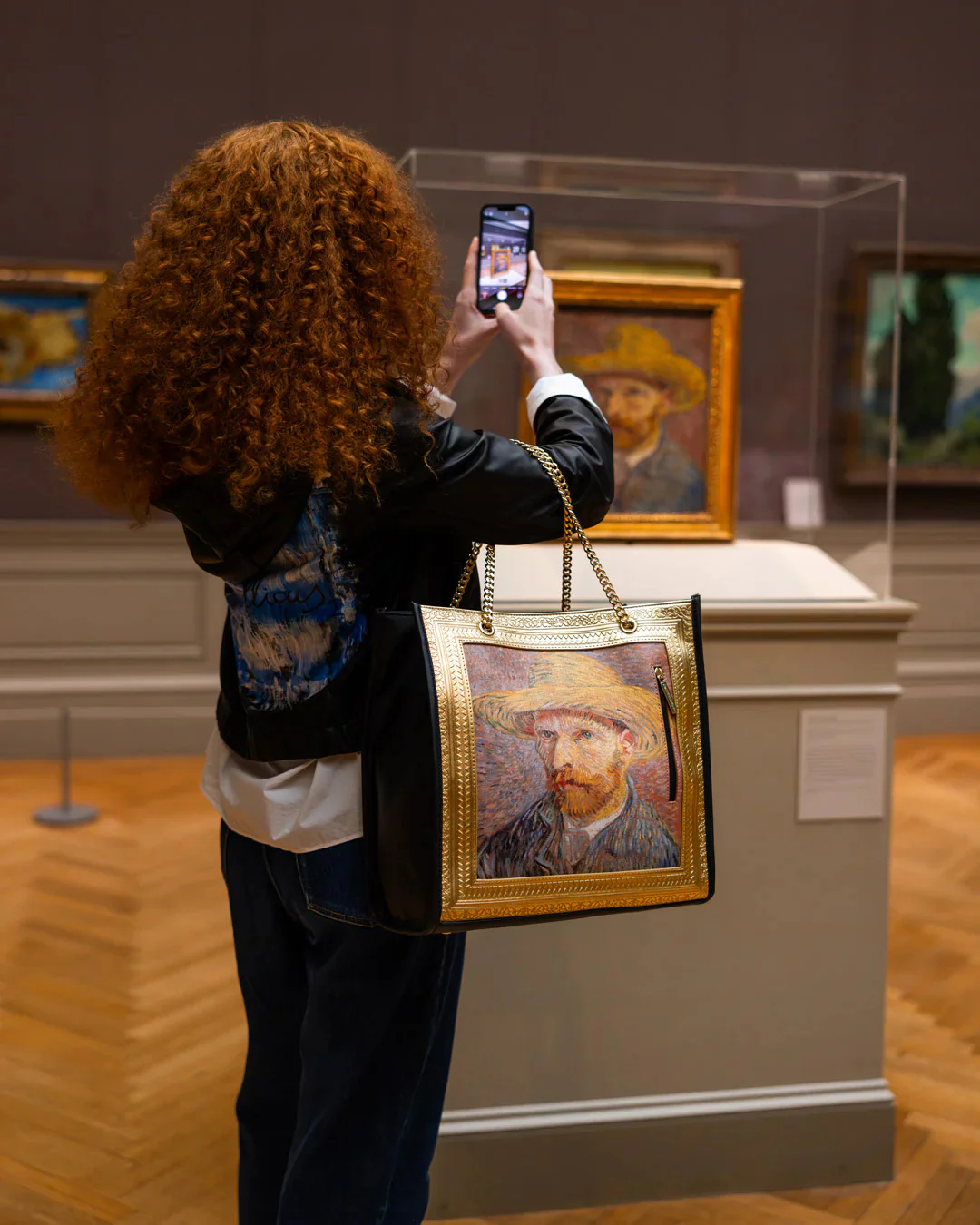 Met Van Gogh Frame Tote - Image 7