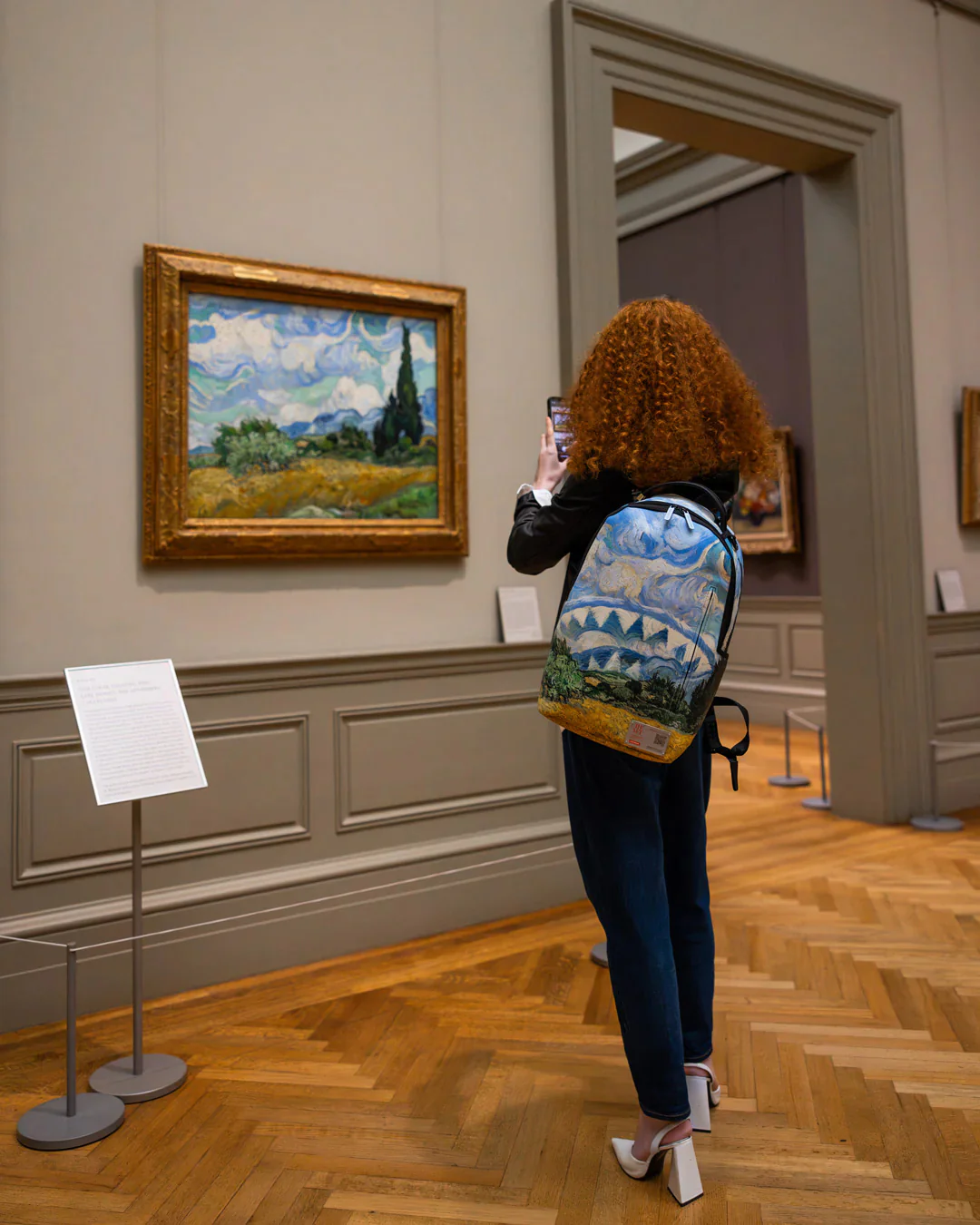 Met Wheat Field Backpack - Image 5