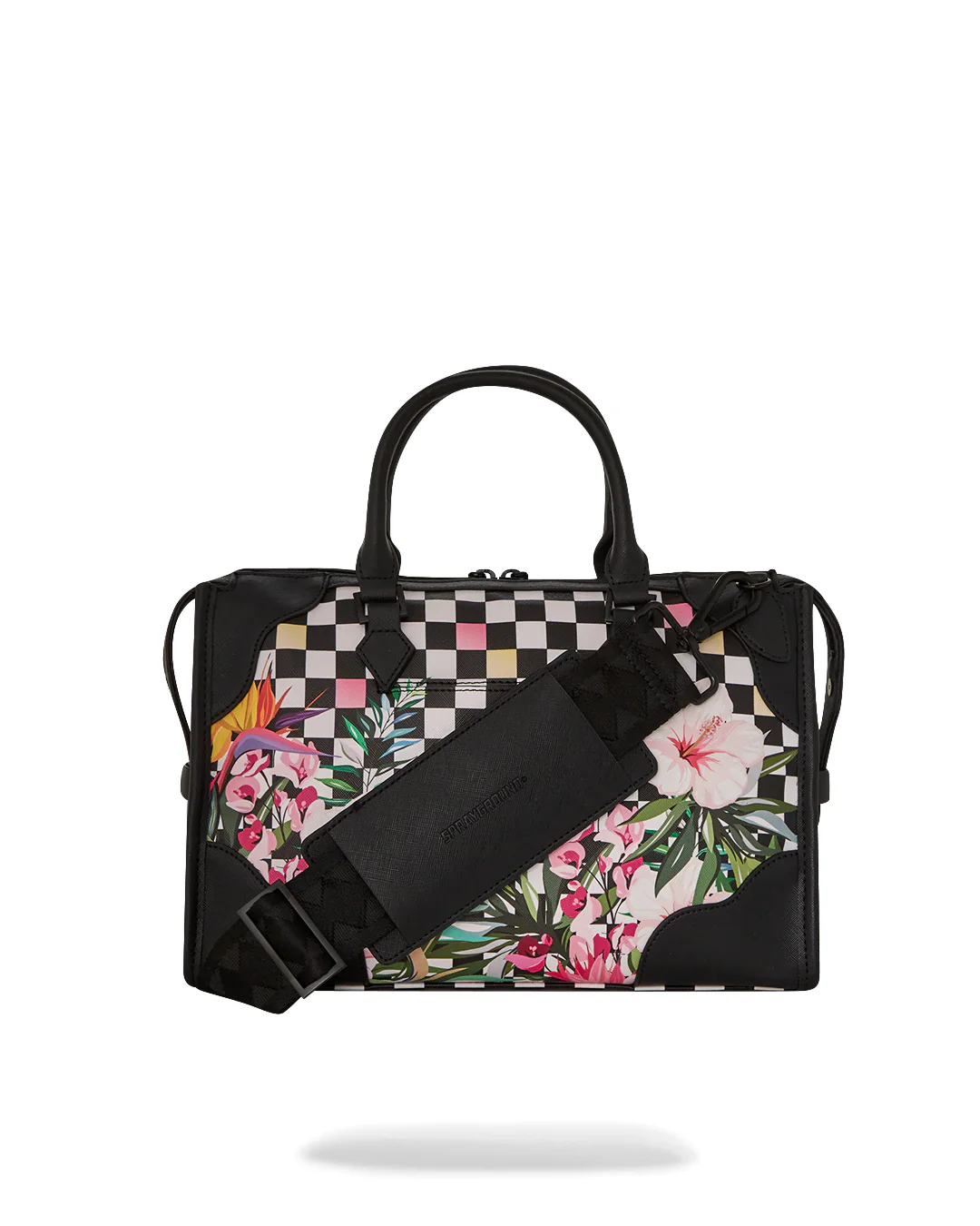 Miami Flowers Mini Triangle Duffle - Image 6