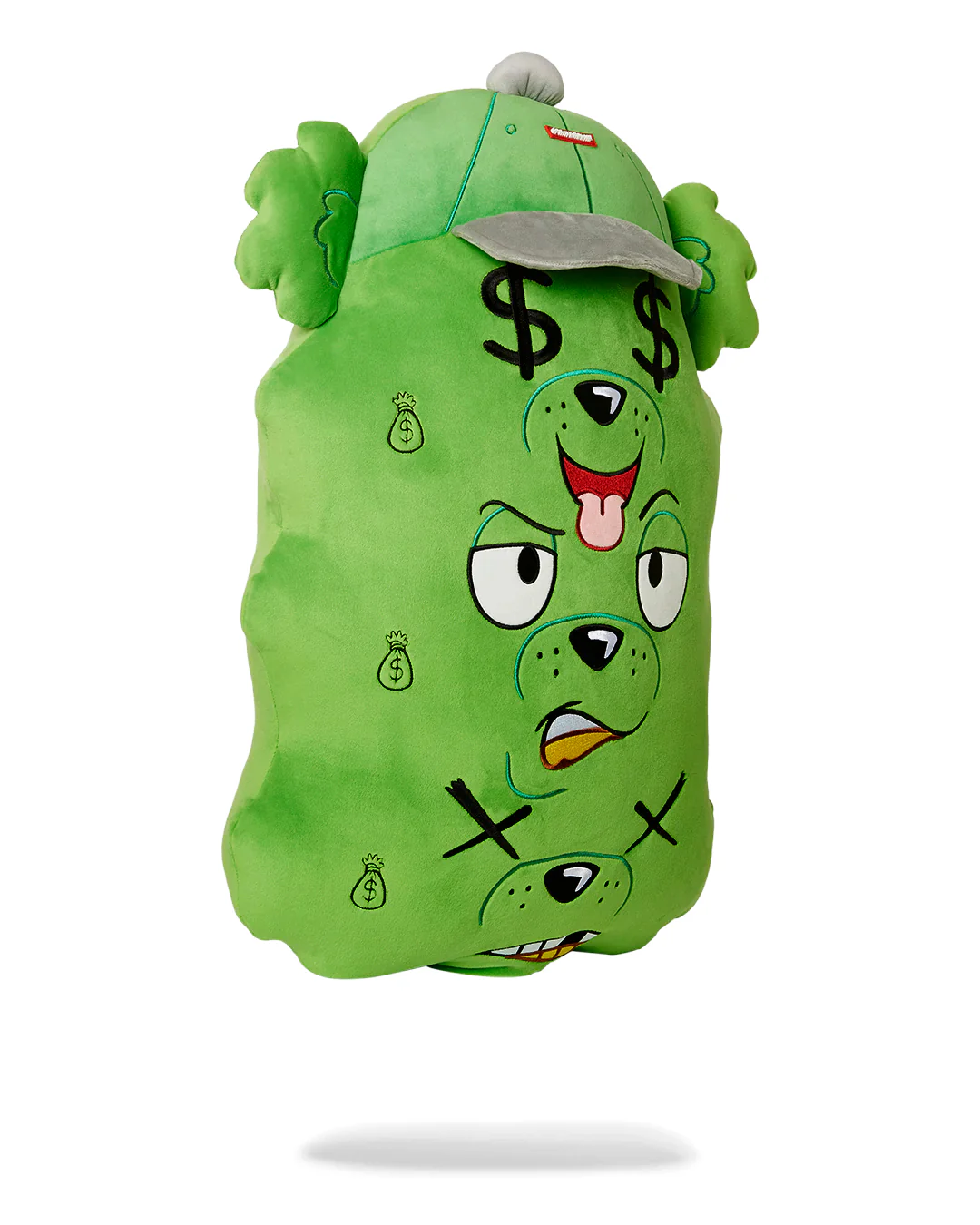 Triple Bear Green Pillow - Image 3