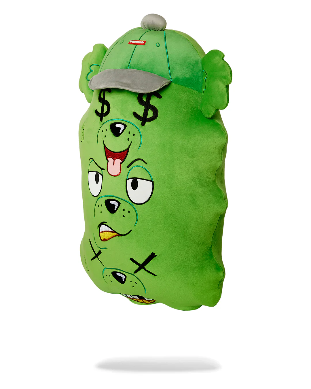 Triple Bear Green Pillow - Image 6