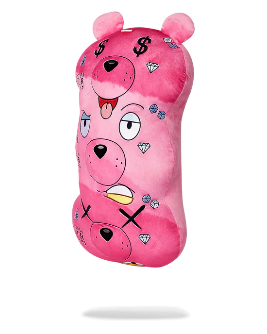 Triple Bear Pink Pillow - Image 5