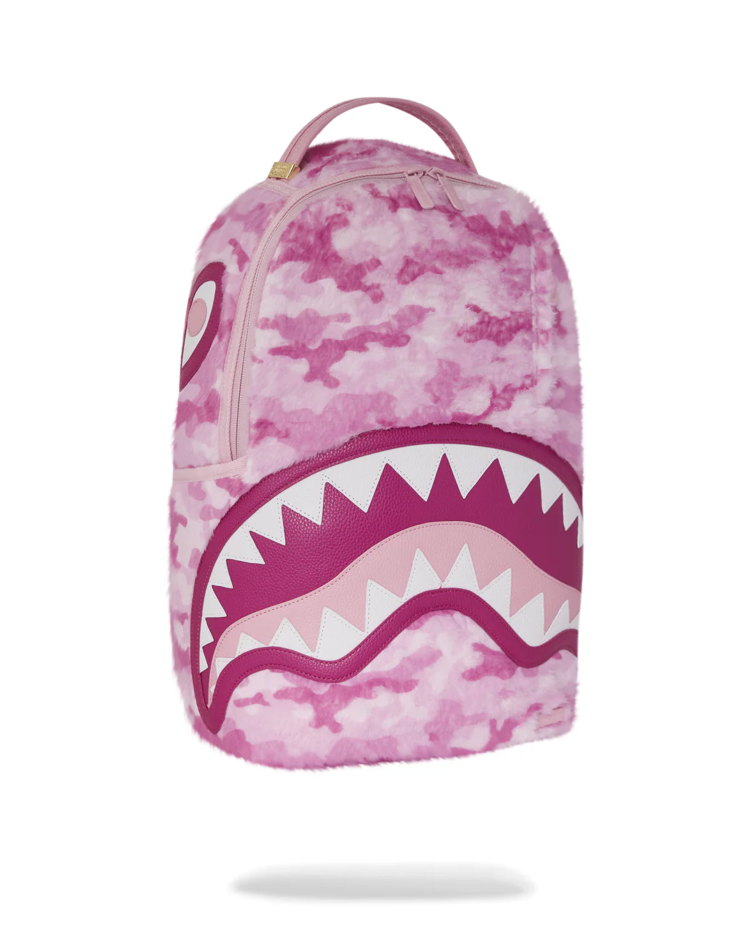 Pink Fur Camo Backpack - Image 2