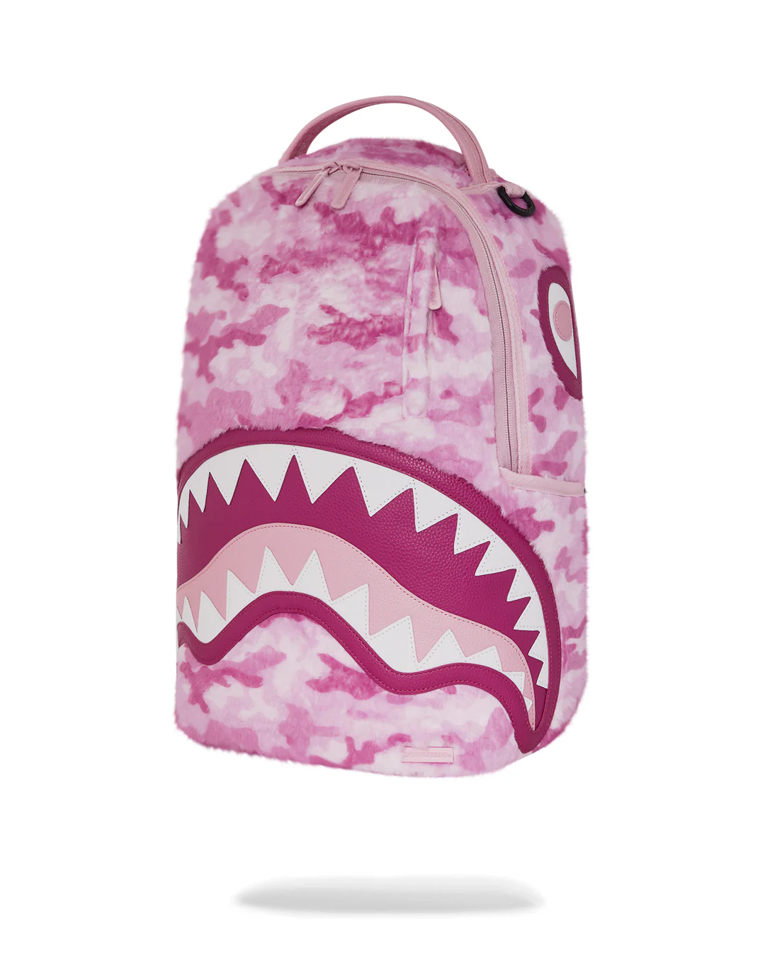Pink Fur Camo Backpack - Image 5