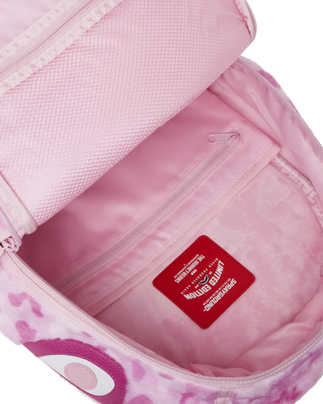 Pink Fur Camo Backpack - Image 8