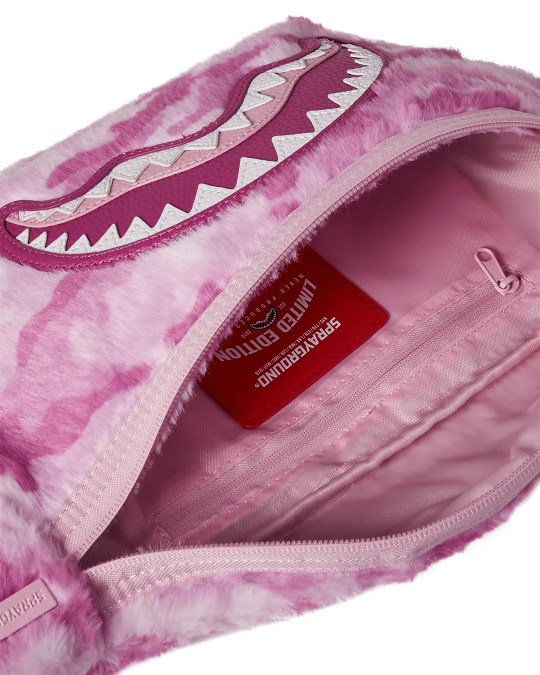 Pink Fur Camo Savvy Crossbody - Image 4
