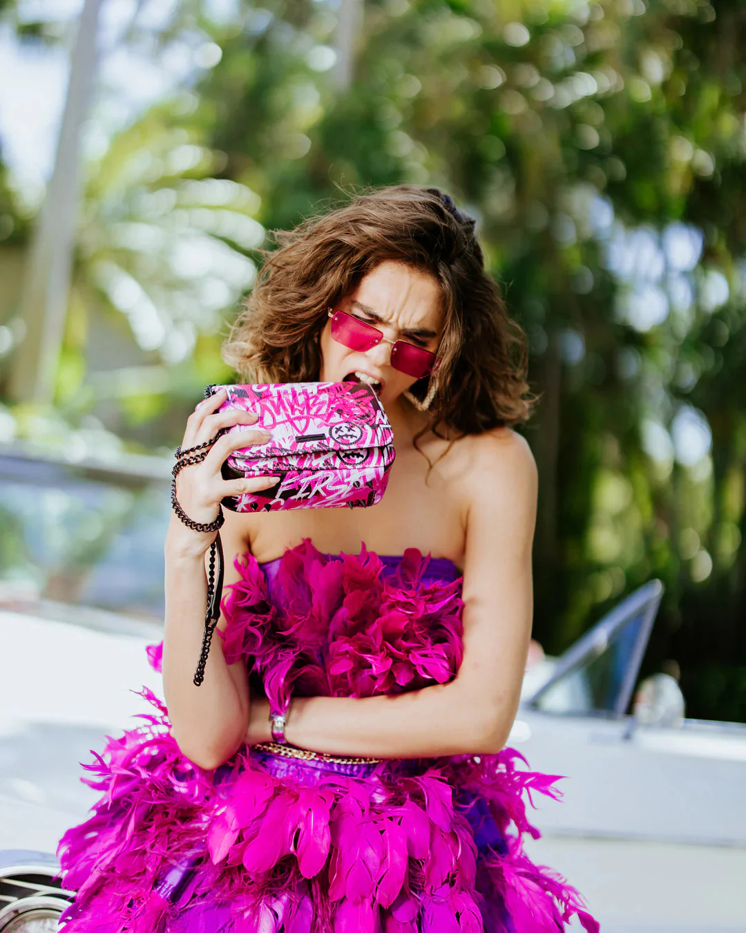 Pink Graff City Handbag - Image 2