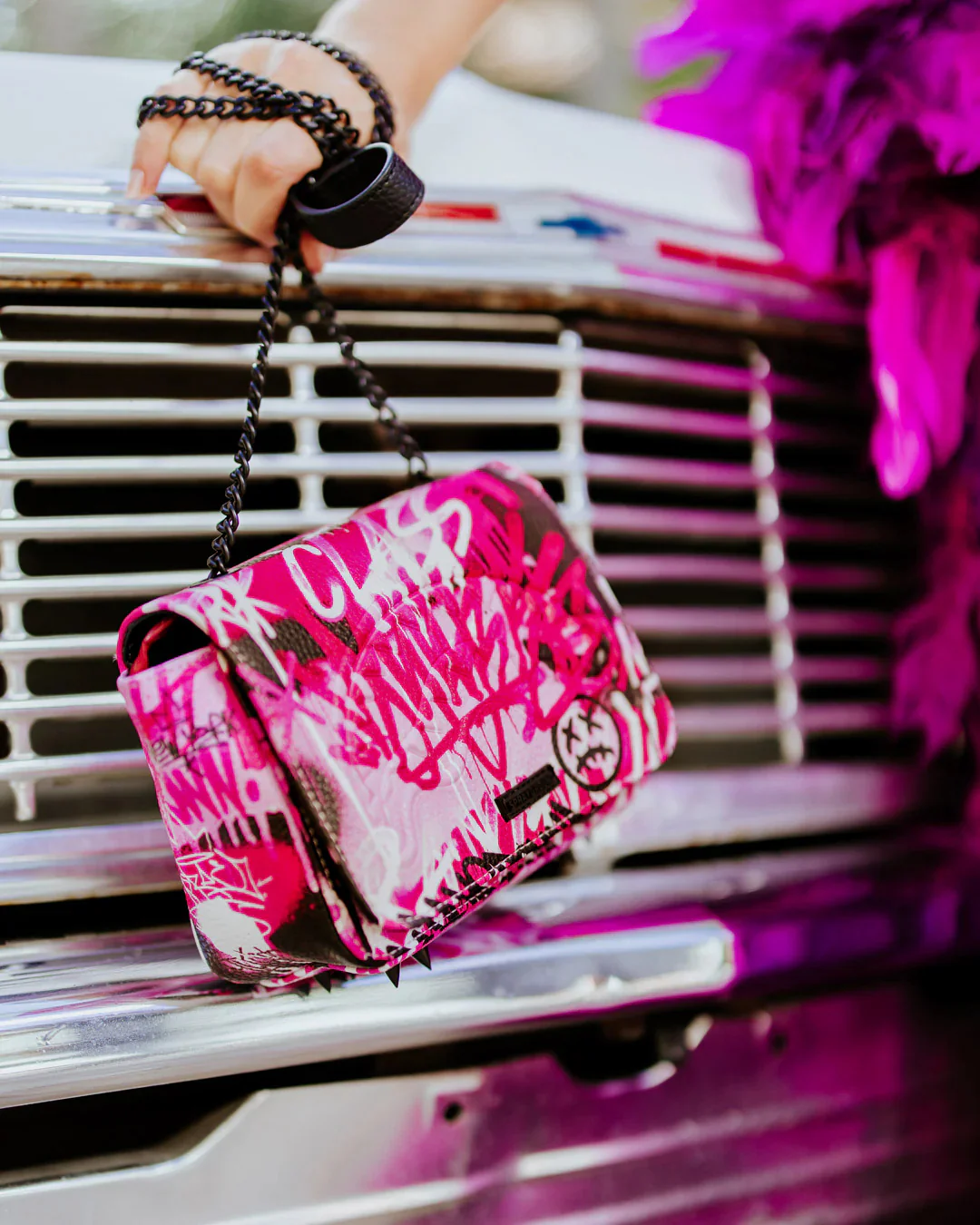 Pink Graff City Handbag - Image 6