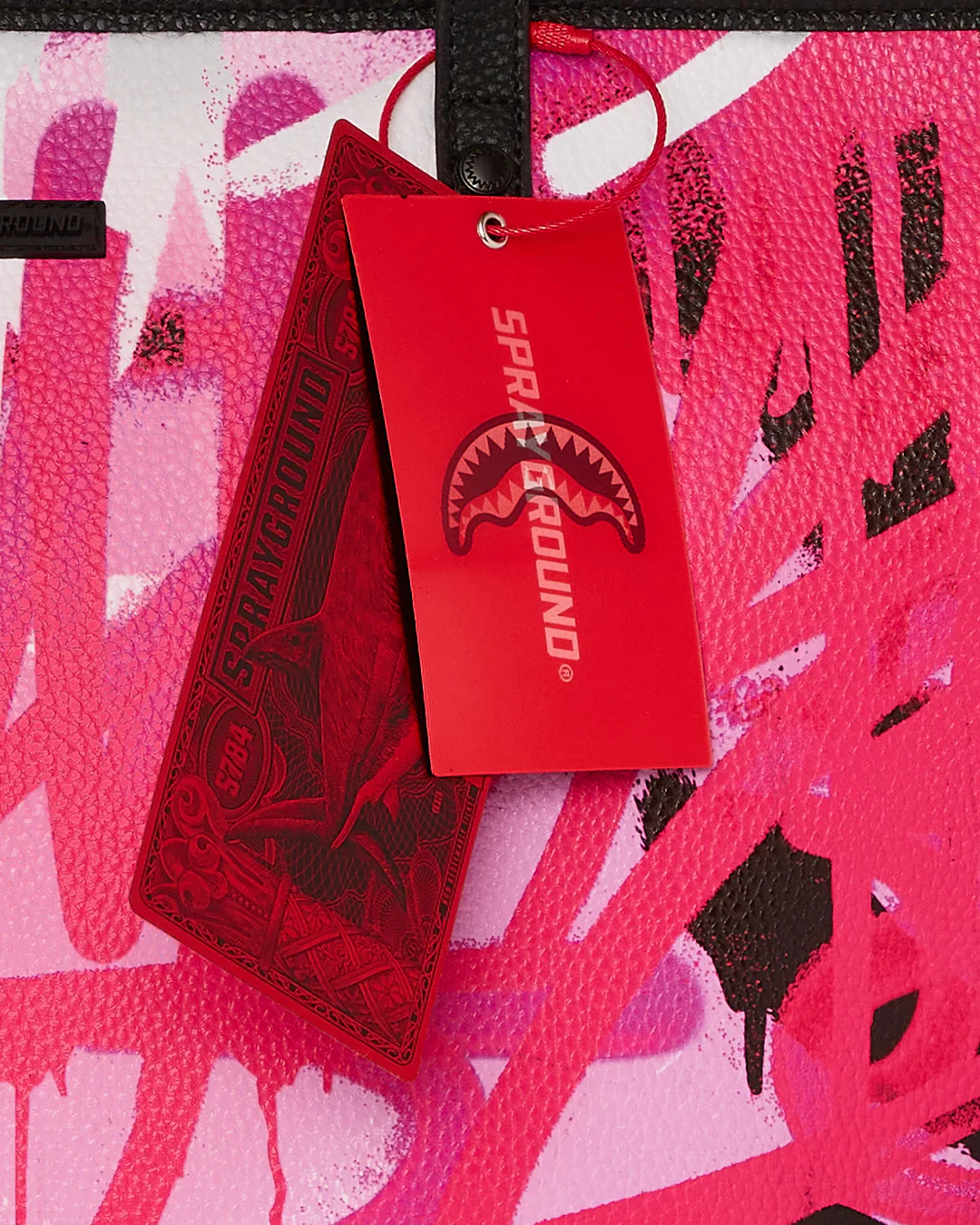 Pink Graff City Winged Tote - Image 13