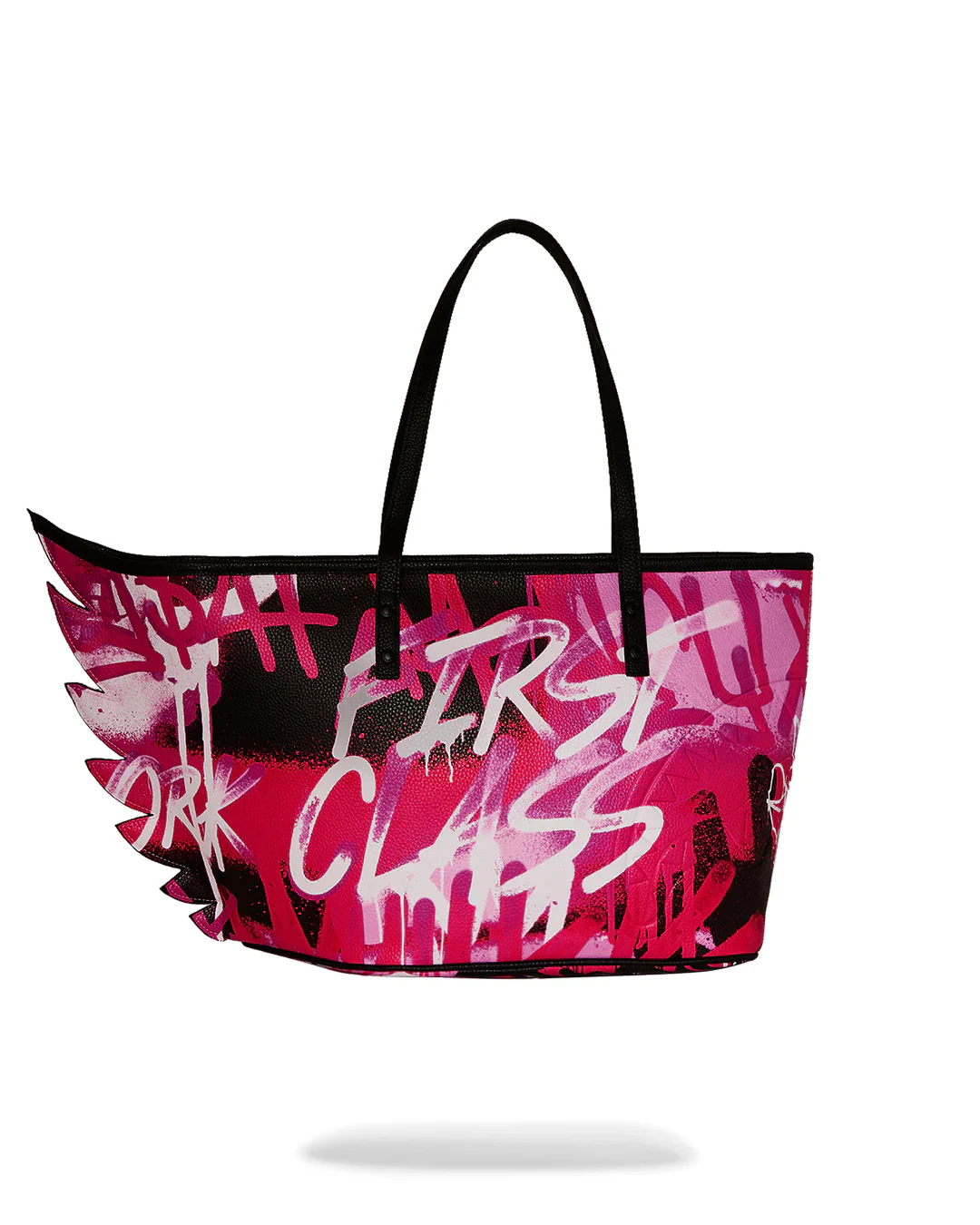 Pink Graff City Winged Tote - Image 5