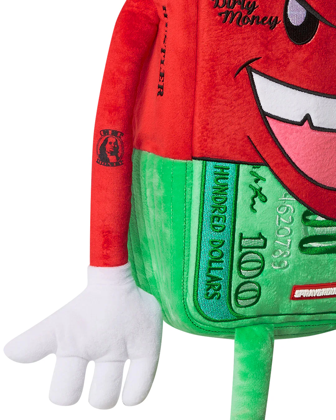 Plush Backpack Money Boy Backpack - Image 8