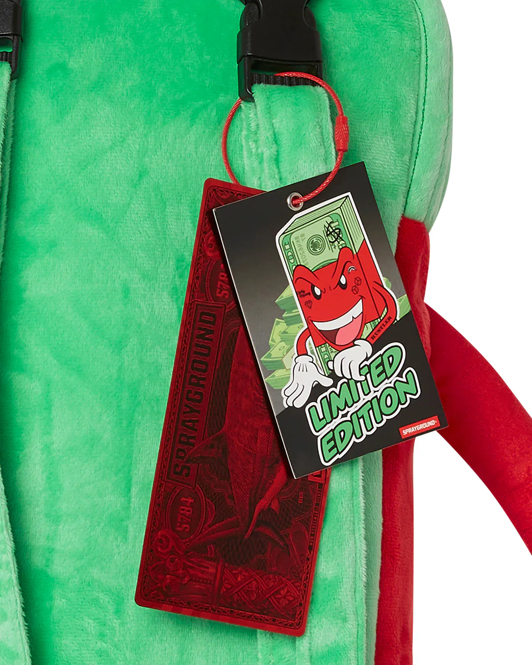 Plush Backpack Money Boy Backpack - Image 9