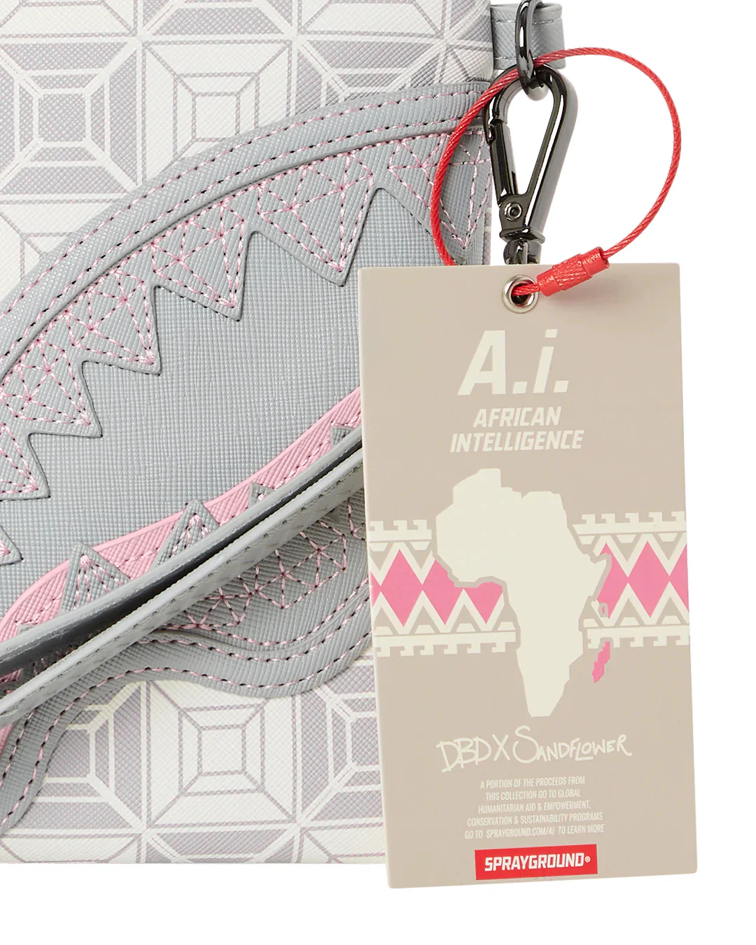 Ai Stunna Cream Cross-over Pochette - Image 8