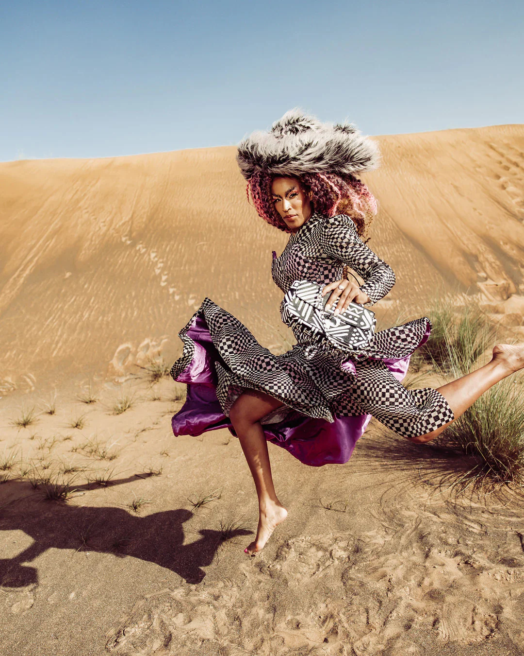 Ai Tribal Courture Turn-lock Hand Bag Clutch - Image 7