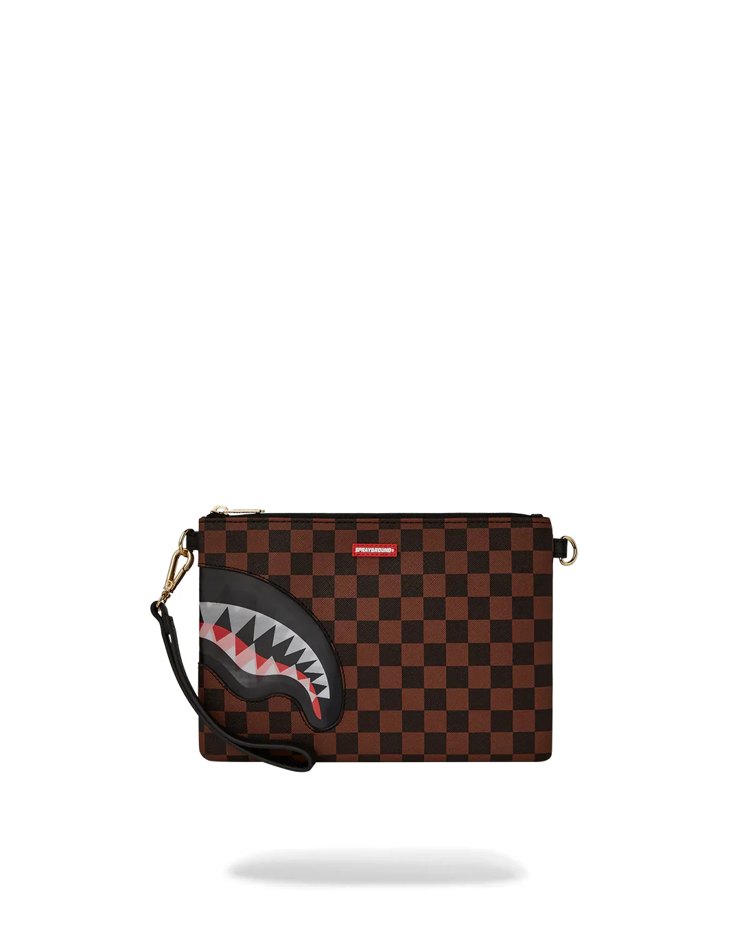 Sharks In Paris Lenticular Chomp Crossover Clutch W/ Shoudler Strap - Image 5
