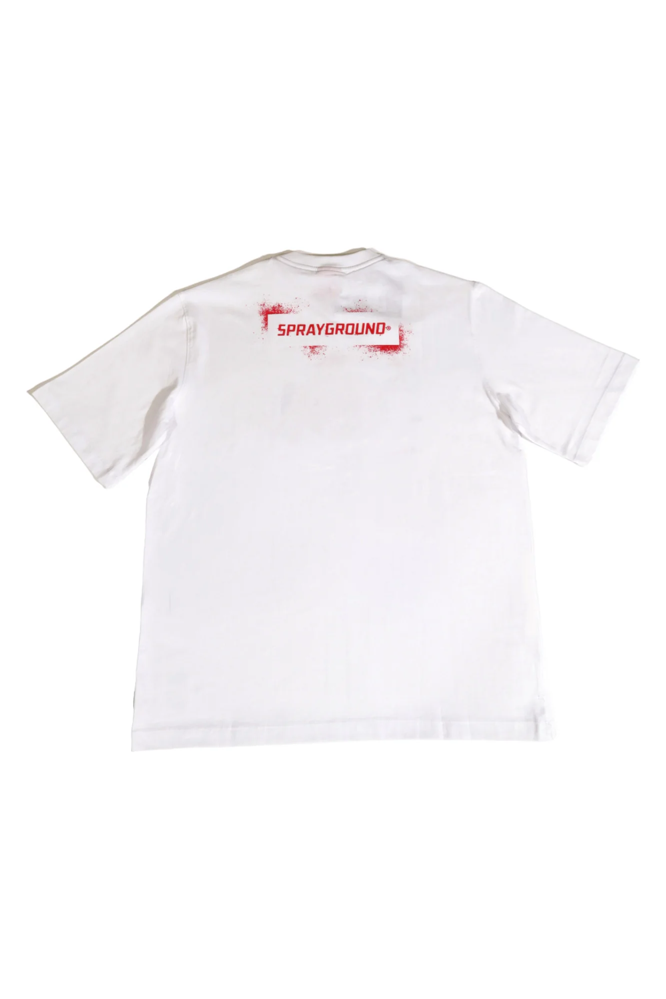 Shark Stencil Over T-shirt - Image 2