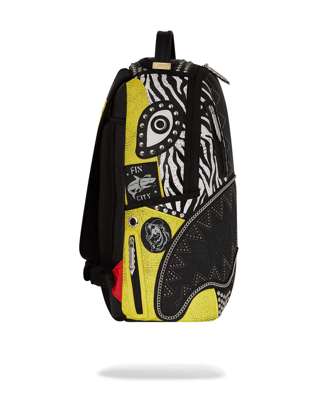 Punk Rock Shark 1 Backpack - Image 4