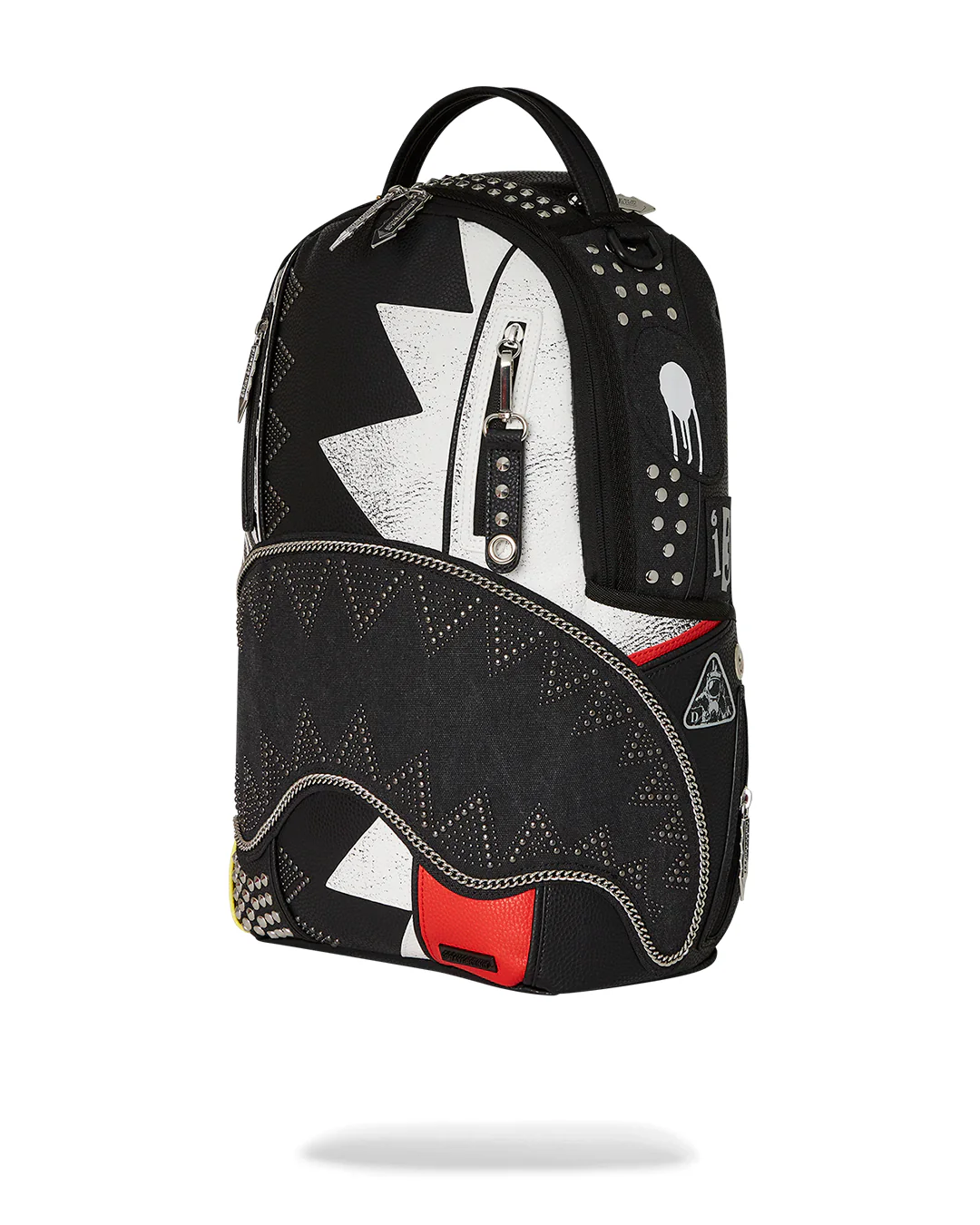 Punk Rock Shark 1 Backpack - Image 6