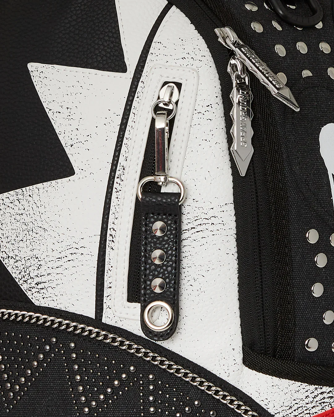 Punk Rock Shark 1 Backpack - Image 7