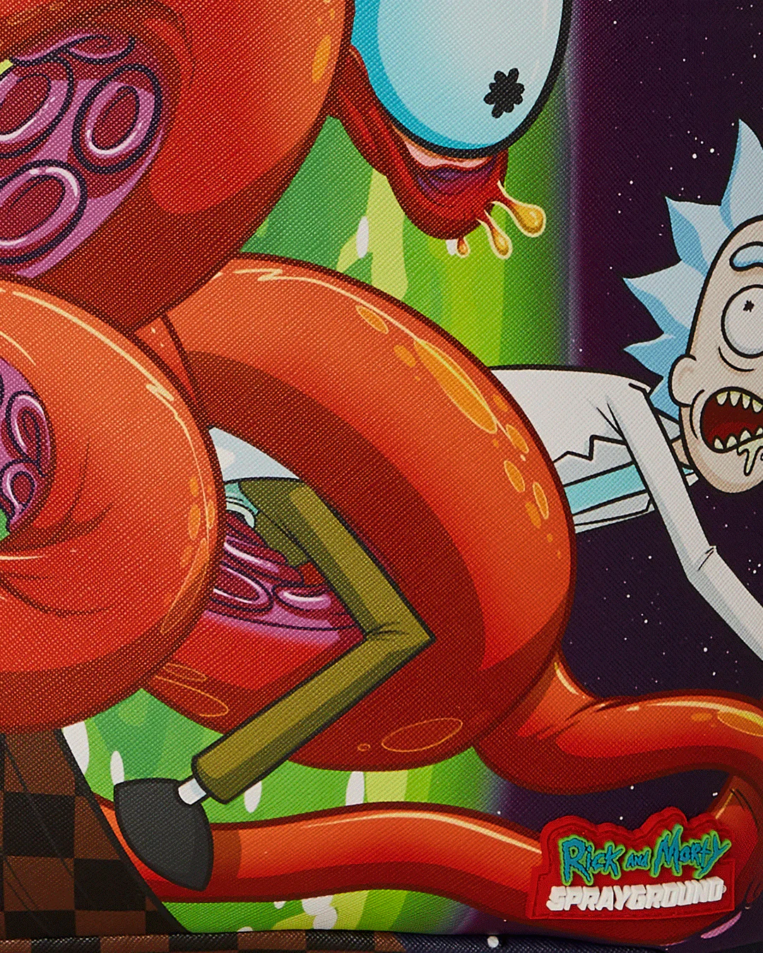 Rick And Morty Curtain Pullback Backpack - Image 11
