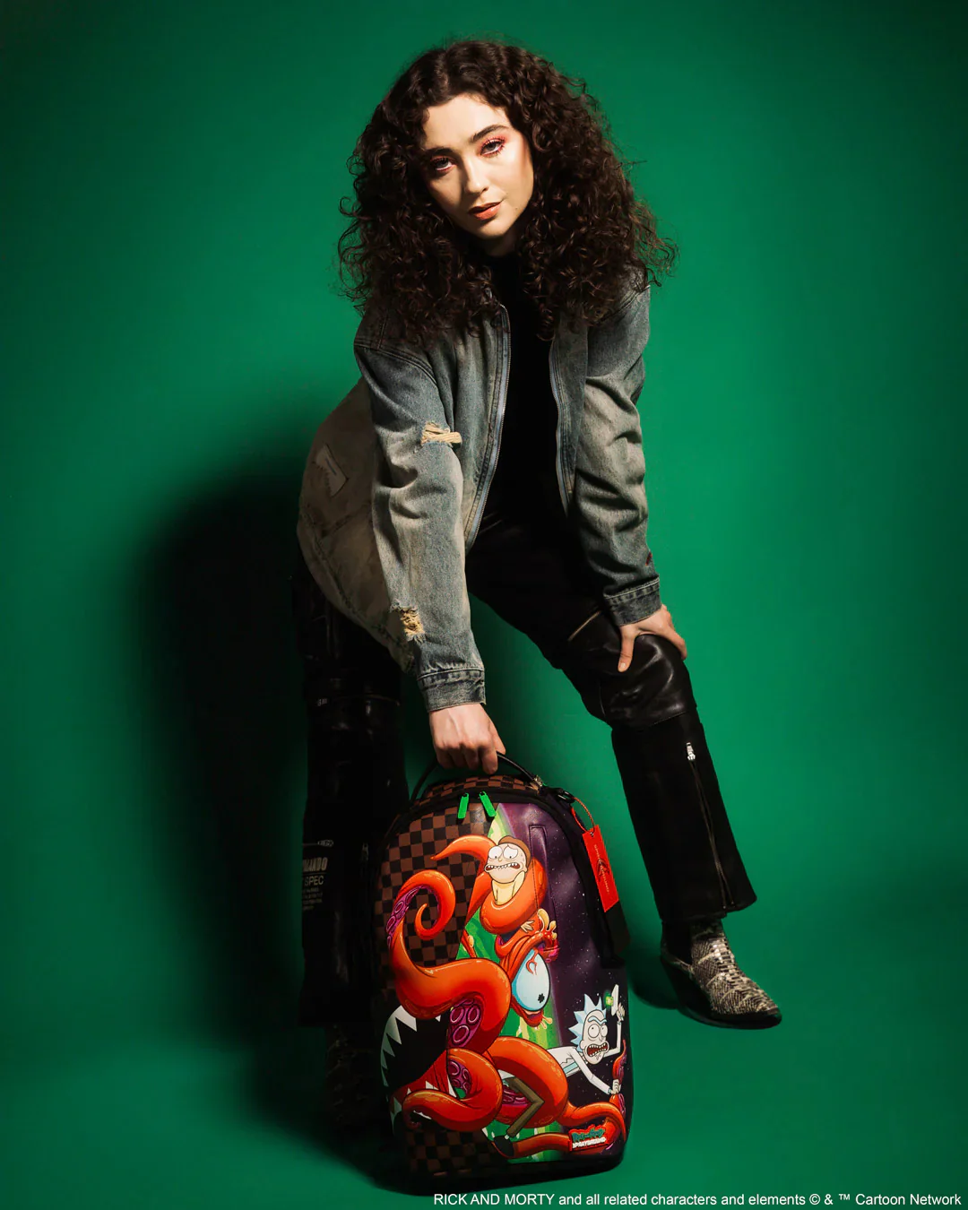 Rick And Morty Curtain Pullback Backpack - Image 4