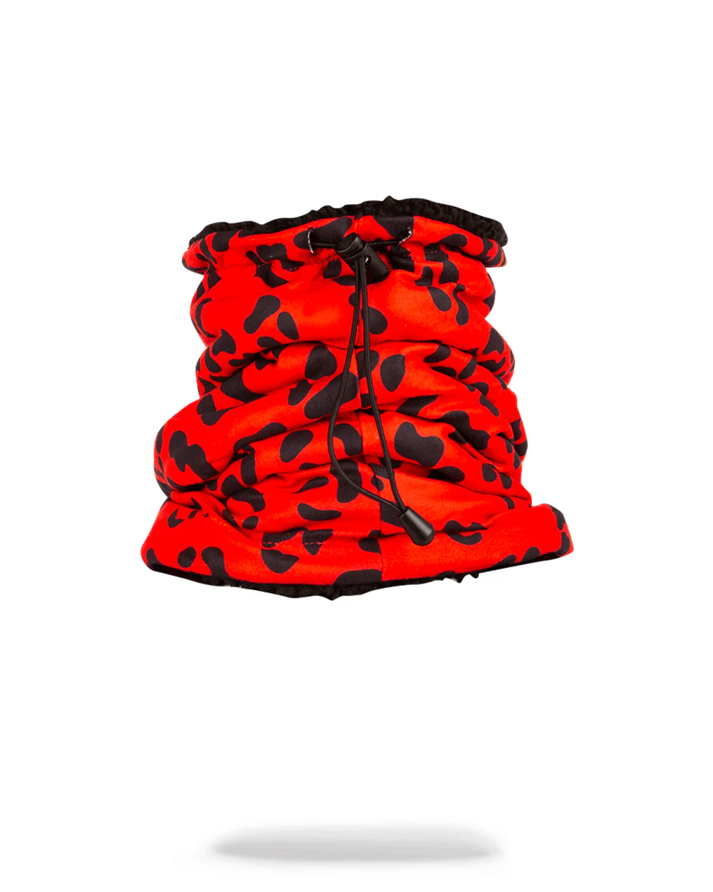 Red Leopard Neck Warmer - Image 3