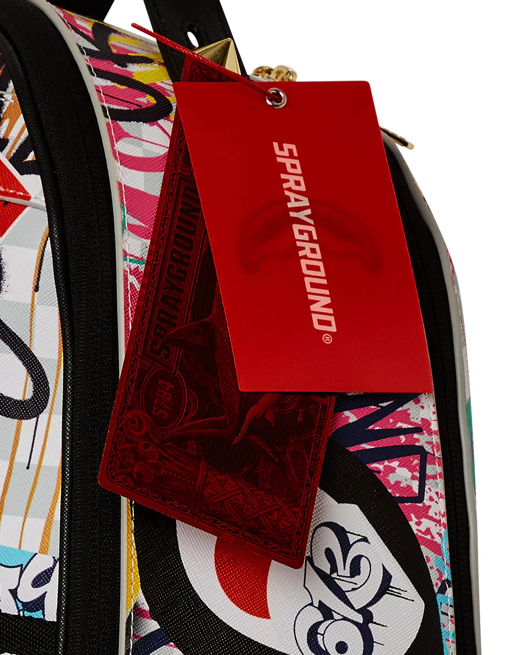 Sip The Rizz Cream Chateau Backpack - Image 12