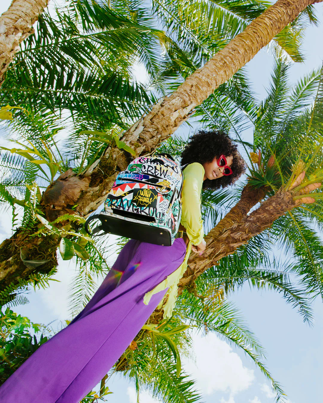 Sip The Rizz Cream Chateau Backpack - Image 2