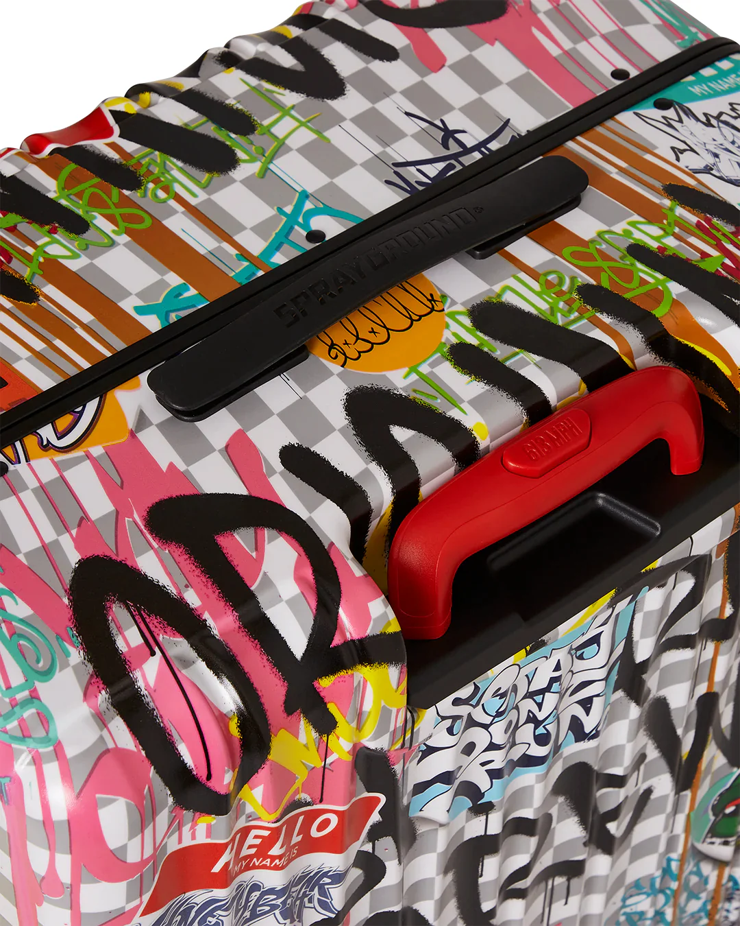 Sip The Rizz Cream Large Hardshell Luggage - Image 9