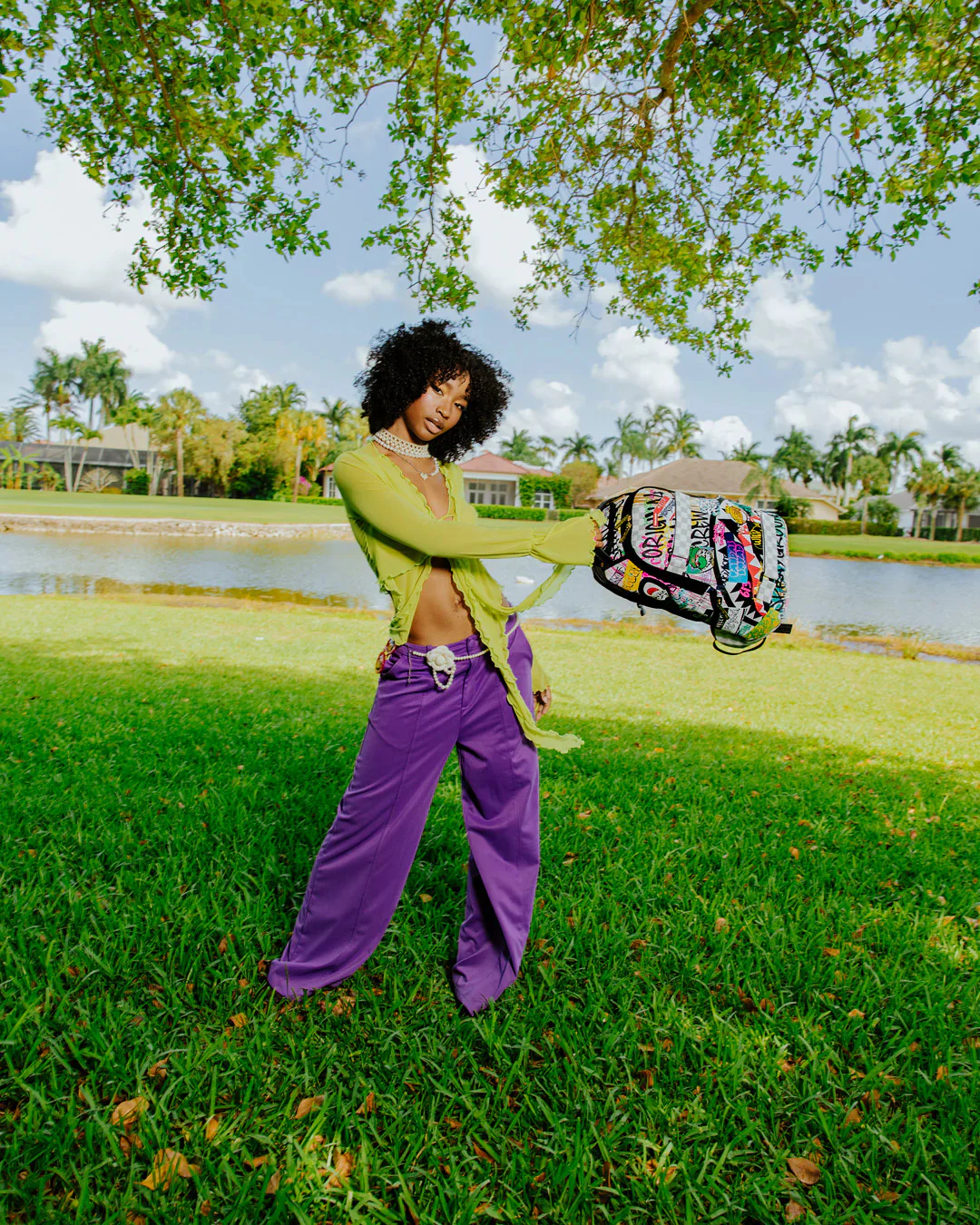Sip The Rizz Sharksport Skater Backpack - Image 8