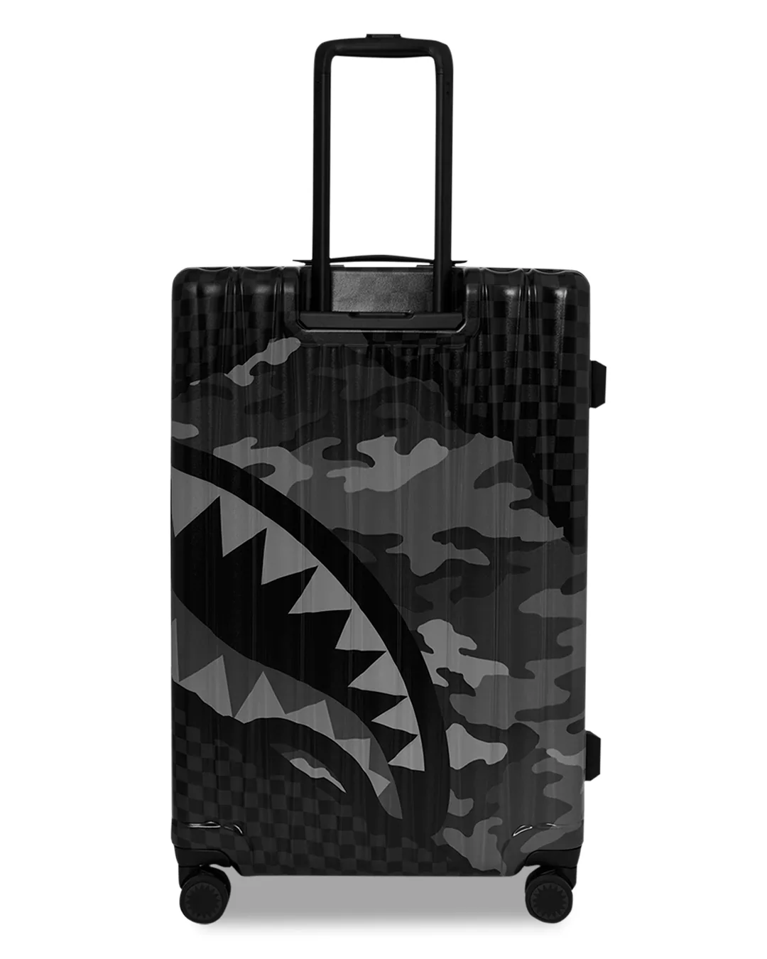 Split Up Camo Tear Large Hard Luggage - Image 3
