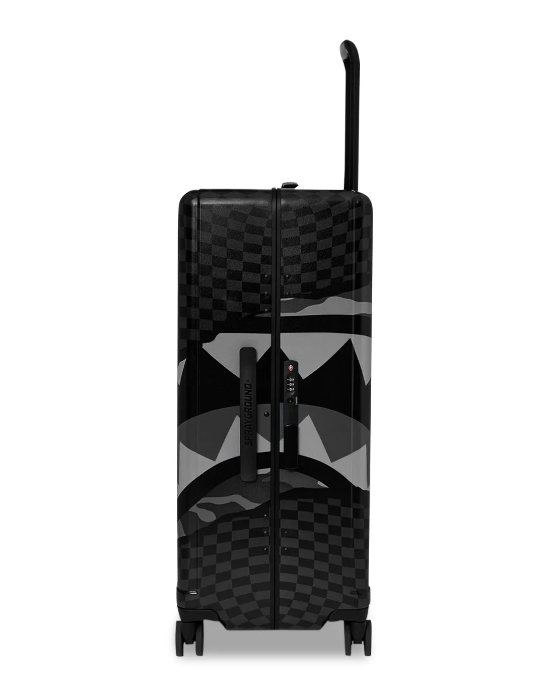 Split Up Camo Tear Large Hard Luggage - Image 5